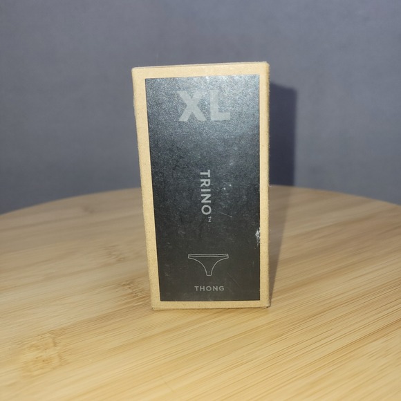 allbirds Other - NWT Allbirds Trino Merino Wool Thong Panties Size XL Black Underwear
